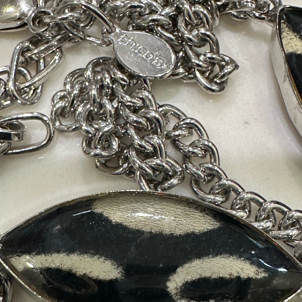 Chico's Elegant Silver Necklace